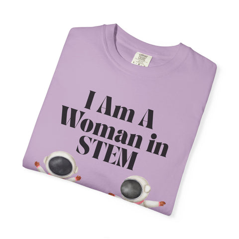 'I Am A Woman In STEM' Astronaut T-Shirt