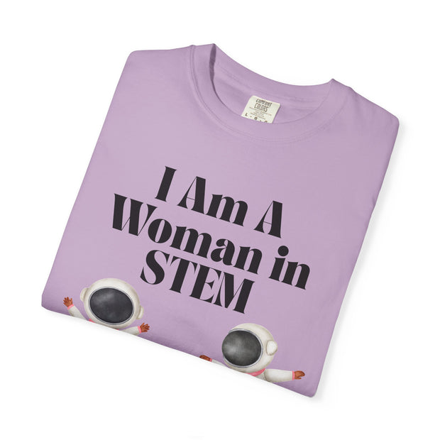 'I Am A Woman In STEM' Astronaut T-Shirt