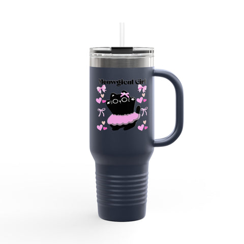'Meowgical Girl' Insulated Travel Mug, 40oz