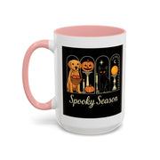 Spooky Season Golden Retriever Accent Coffee Mug