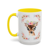 Geeky Goddess Deer Accent Coffee Mug