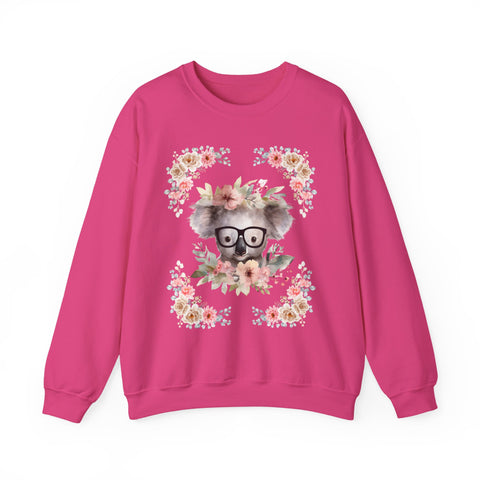 Geeky Goddess Koala Unisex Crewneck Sweatshirt