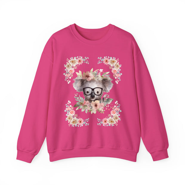 Geeky Goddess Koala Unisex Crewneck Sweatshirt