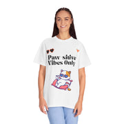'Paw-sitive Vibes Only' Unisex T-Shirt