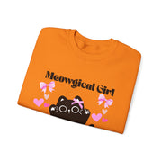 'Meowgical Girl' Unisex Crewneck Sweatshirt