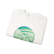 Green Planet Wrapped In A Bow Unisex Crewneck Sweatshirt