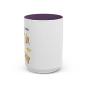 'Side Quest Queen' Accent Coffee Mug