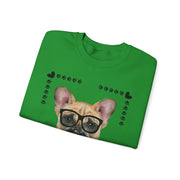 Geeky Good French Bulldog Unisex Sweatshirt