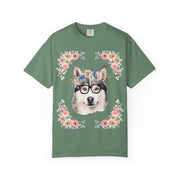 Geeky Goddess Siberian Husky Unisex T-Shirt