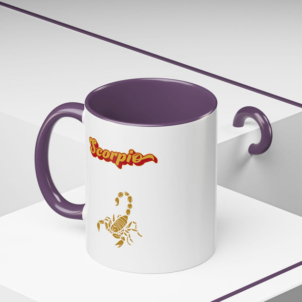 'Scorpio' Accent Coffee Mug