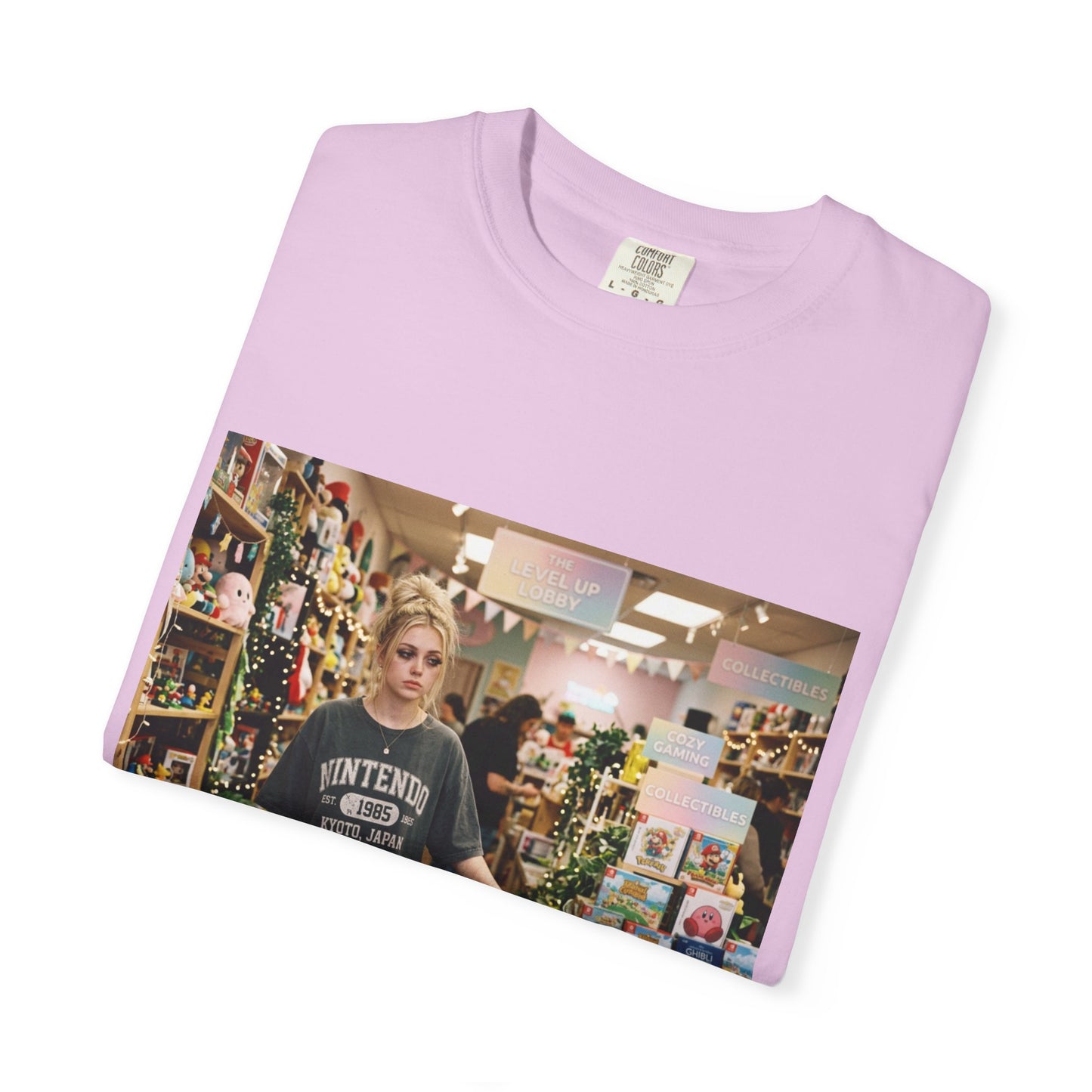 Unwell But Gaming Shirt | Gamer Girl Tee, Cozy Gaming Shirt, Video Game Lover Gift, Caffeine & Side Quests Aesthetic, Oversized Graphic Tee