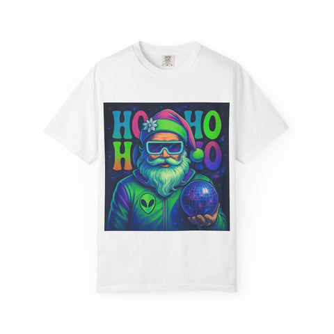 'Ho Ho Ho' Futuristic Santa Unisex  T-shirt