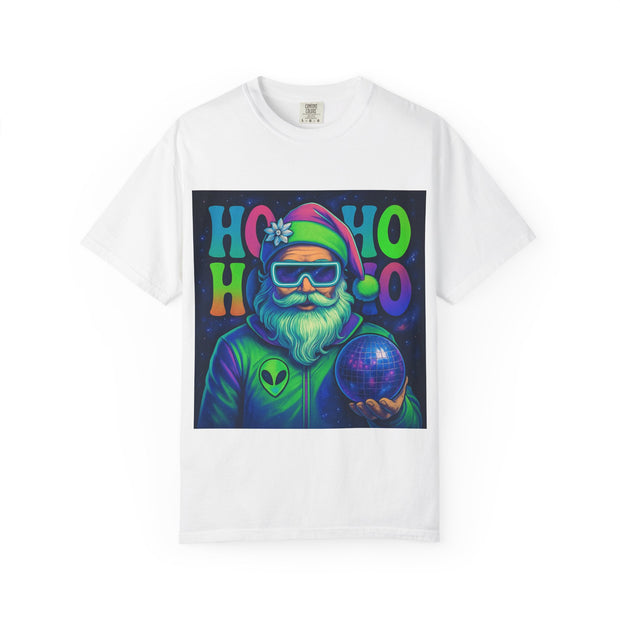 'Ho Ho Ho' Futuristic Santa Unisex  T-shirt