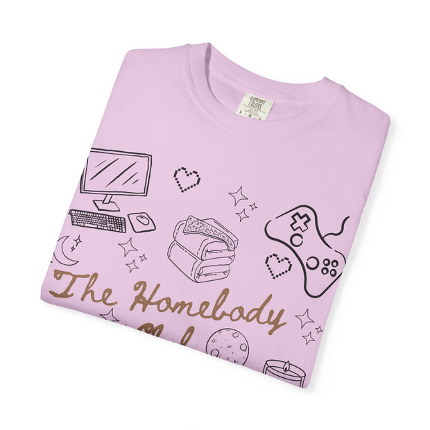 The Homebody Club T-Shirt | Cozy Vintage Style | Gift for Introverts | Home Lovers Tee | Cute Casual Wear | Relaxed Vibes Shirt