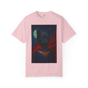 Superhero Dark Gray Cat Unisex T-shirt