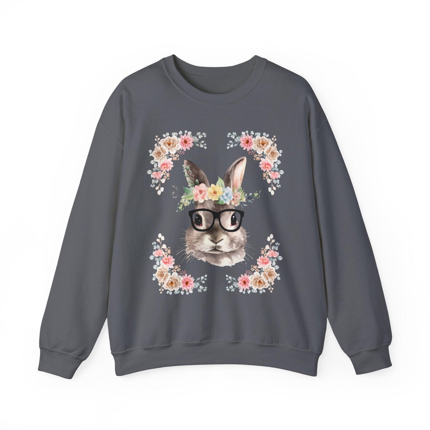 Geeky Goddess Bunny Unisex Crewneck Sweatshirt