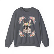Geeky Goddess Bunny Unisex Crewneck Sweatshirt