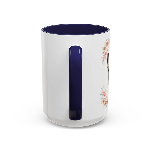 Geeky Goddess French Bulldog Accent Coffee Mug