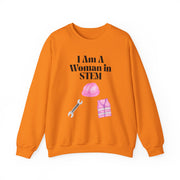 'I Am A Woman In STEM' Engineer Unisex Crewneck Sweatshirt