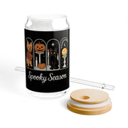 Spooky Season Yorkie Sipper Glass