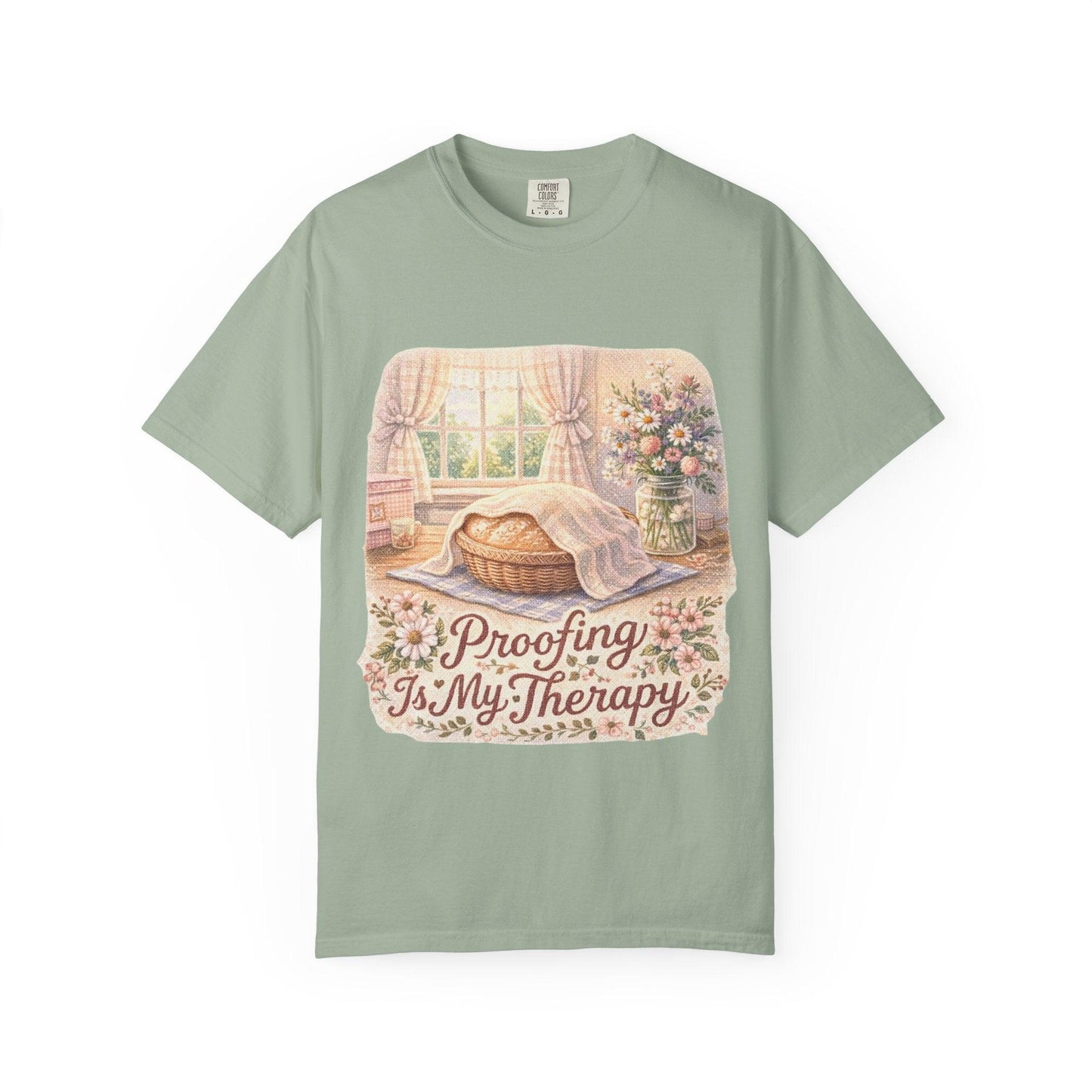 Proofing Is My Therapy T-Shirt | Bread Baking Vintage Kitchen Design