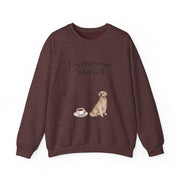 'Espawresso Yourself' Golden Retriever Unisex Crewneck Sweatshirt