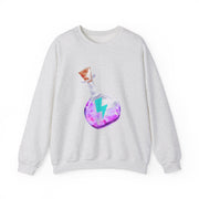 Magical Energy Purple Potion Unisex Crewneck Sweatshirt