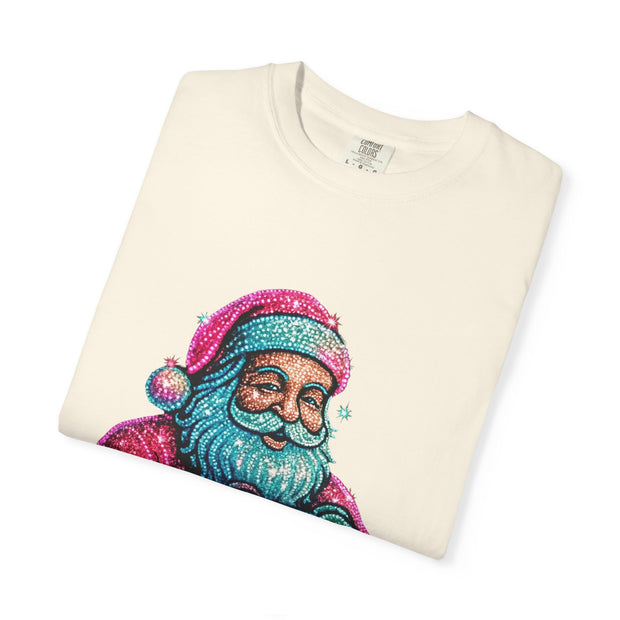 Stay Merry Game On Santa T-Shirt | Christmas Gaming Tee