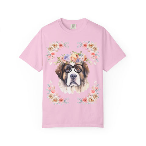 Geeky Goddess Saint Bernard Unisex T-Shirt