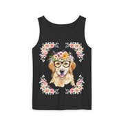 Geeky Goddess Golden Retriever Unisex Tank Top