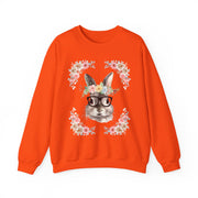 Geeky Goddess Bunny Unisex Crewneck Sweatshirt