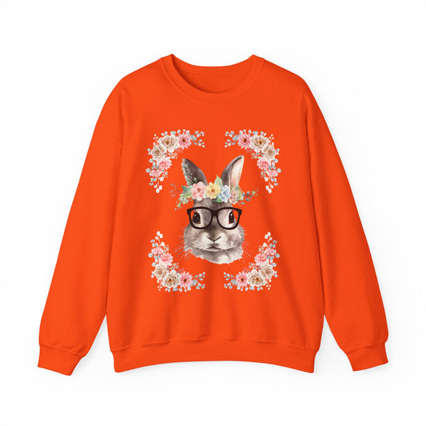 Geeky Goddess Bunny Unisex Crewneck Sweatshirt