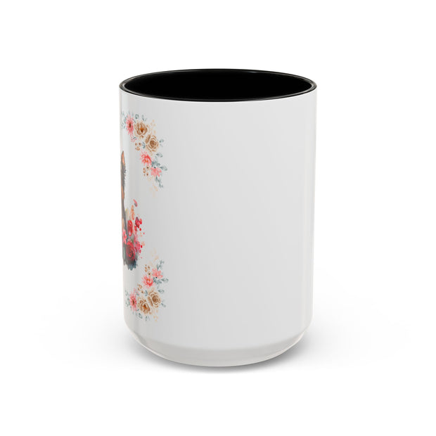 Geeky Goddess Yorkie Accent Coffee Mug