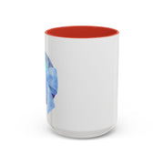 Blue/Green Planet Wrapped In A Bow Accent Coffee Mug