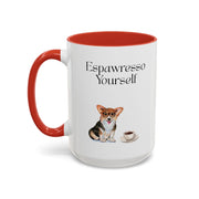 'Espawresso Yourself' Corgi Accent Coffee Mug