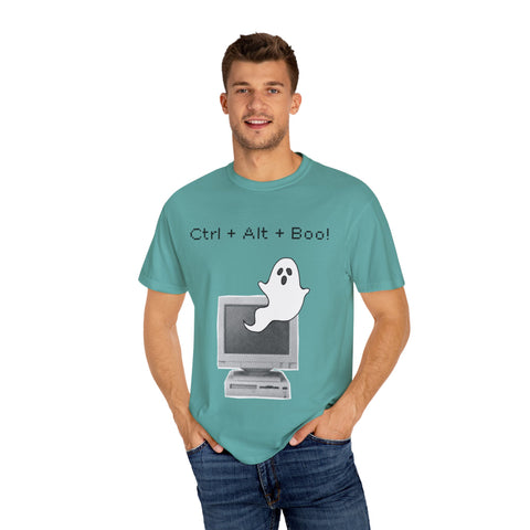 'Ctrl + Alt + Boo!' Unisex T-shirt