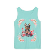 Geeky Goddess Yorkie Unisex Tank Top