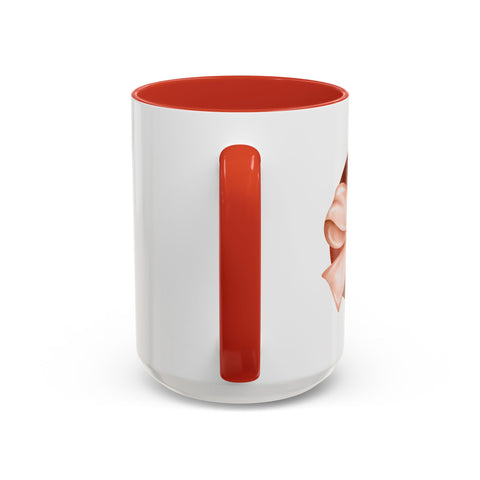 Mars Wrapped In A Bow Accent Coffee Mug
