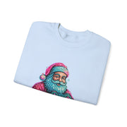 Santa with Game Controller Crewneck, Stay Merry Game On Holiday Sweatshirt