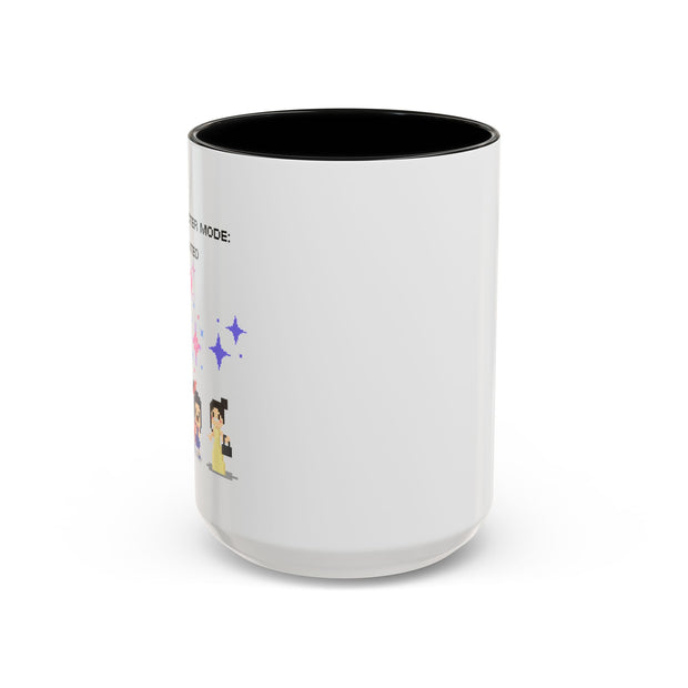 'Main Character Mode: Activated' Accent Coffee Mug