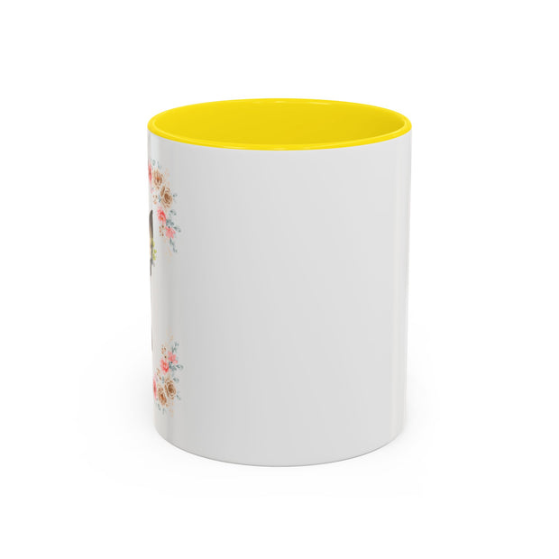 Geeky Goddess French Bulldog Accent Coffee Mug