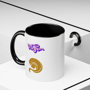 'Virgo' Zodiac Accent Coffee Mug