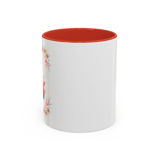 Geeky Goddess Yorkie Accent Coffee Mug