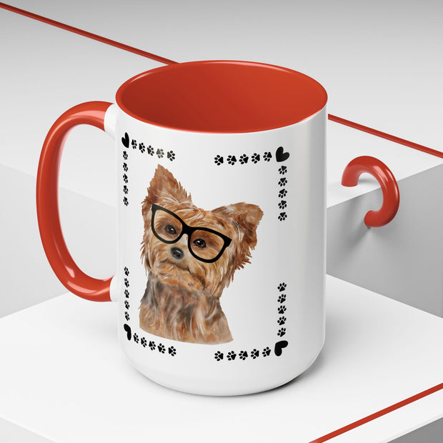 Geeky Good Yorkie Accent Coffee Mug