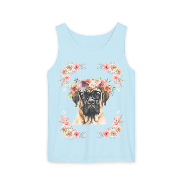Geeky Goddess English Mastiff Unisex Tank Top
