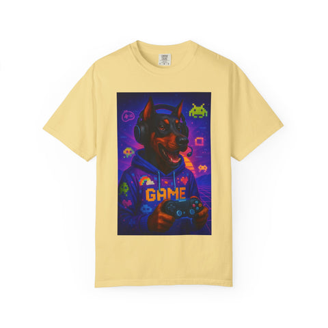 Game On Doberman Unisex T-Shirt