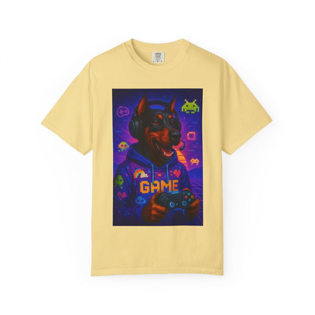 Game On Doberman Unisex T-Shirt