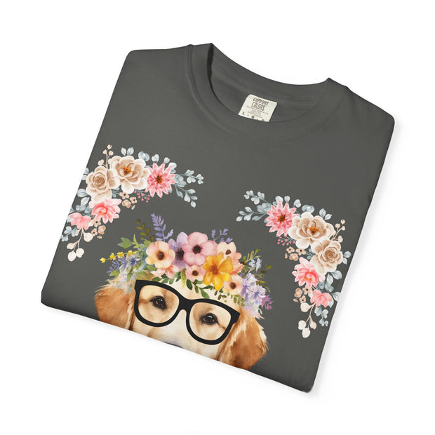 Geeky Goddess Golden Retriever Unisex T-Shirt