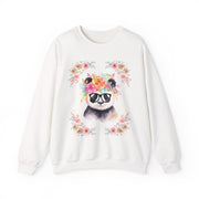 Geeky Goddess Panda Unisex Crewneck Sweatshirt