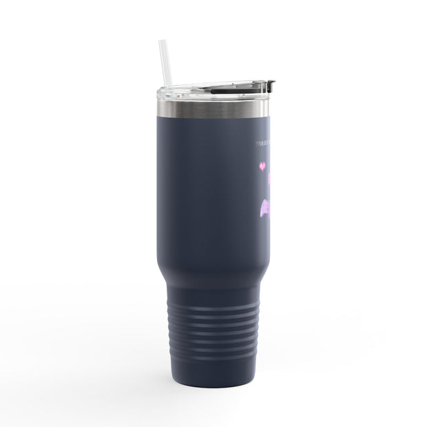 'Press Start To Slay' Insulated Travel Mug. 40oz
